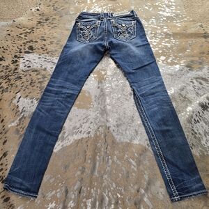 Rock Revival Embellished Skinny Jeans